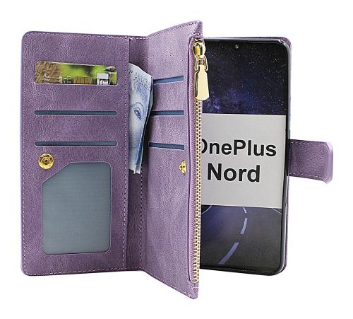 billigamobilskydd.seXL Standcase Luxury Wallet OnePlus Nord / OnePlus Nord 5G