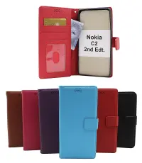 billigamobilskydd.seNew Standcase Wallet Nokia C2 2nd Edition