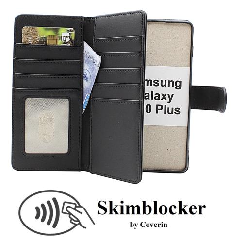 CoverinSkimblocker Samsung Galaxy S10 Plus (G975F) XL Phone Wallet