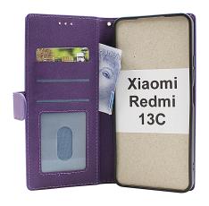 billigamobilskydd.seZipper Standcase Wallet Xiaomi Redmi 13C
