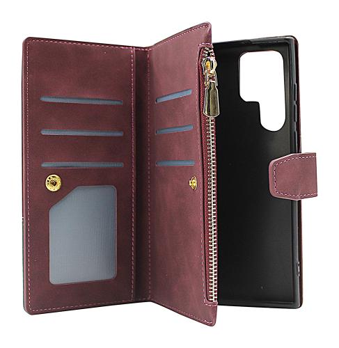 billigamobilskydd.seXL Luxury Phone Wallet Samsung Galaxy S22 Ultra 5G