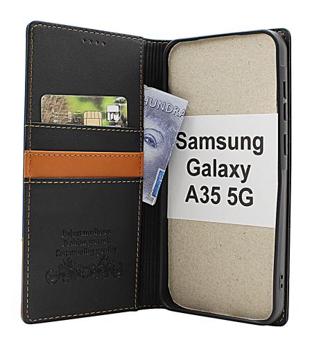 billigamobilskydd.seSamsung Galaxy A35 5G Luxury Wallet Case Slim