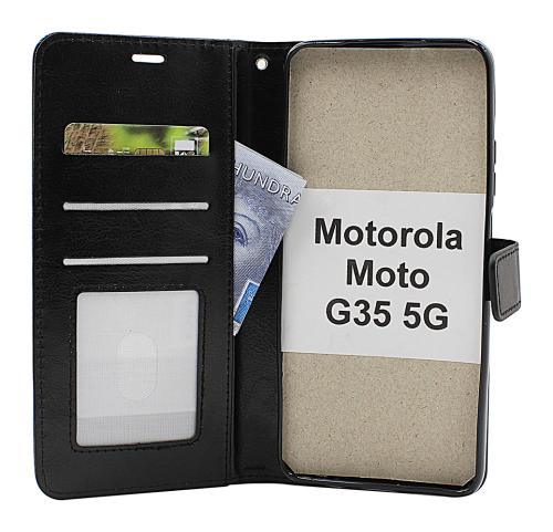 billigamobilskydd.seCrazy Horse Motorola Moto G35 5G Phone Wallet