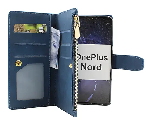 billigamobilskydd.seXL Standcase Luxury Wallet OnePlus Nord / OnePlus Nord 5G