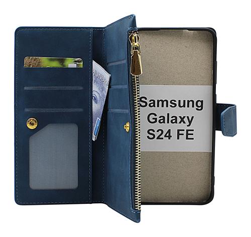 billigamobilskydd.seXL Samsung Galaxy S24 FE Luxury Phone Wallet