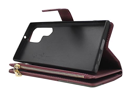 billigamobilskydd.seXL Luxury Phone Wallet Samsung Galaxy S22 Ultra 5G