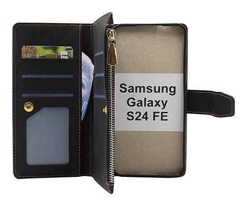 billigamobilskydd.seXL Samsung Galaxy S24 FE Luxury Phone Wallet