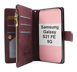 billigamobilskydd.seXL Standcase Lyxfodral Samsung Galaxy S21 FE 5G (SM-G990B)