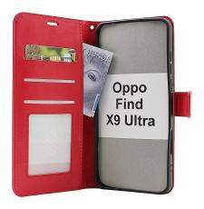 CoverinCrazy Horse Oppo Find X9 Ultra Phone Wallet