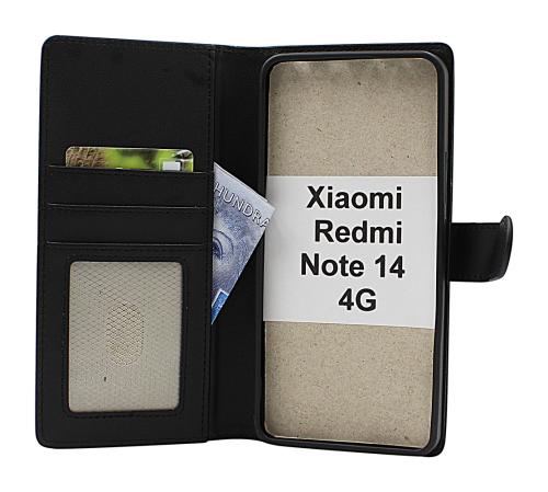 CoverinSkimblocker Xiaomi Redmi Note 14 4G Magnet Phone Wallet