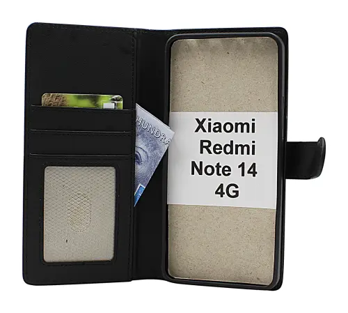 CoverinSkimblocker Xiaomi Redmi Note 14 4G Magnet Phone Wallet