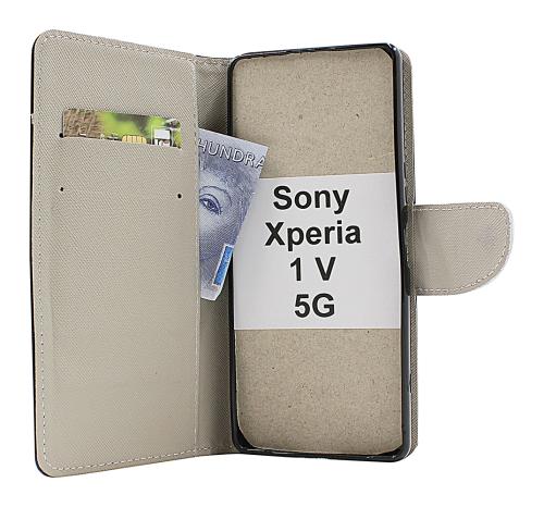 billigamobilskydd.seDesign Wallet Sony Xperia 1 V 5G (XQ-DQ72)