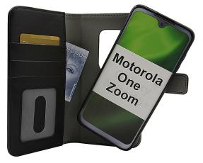 CoverinSkimblocker Magnet Wallet Motorola One Zoom