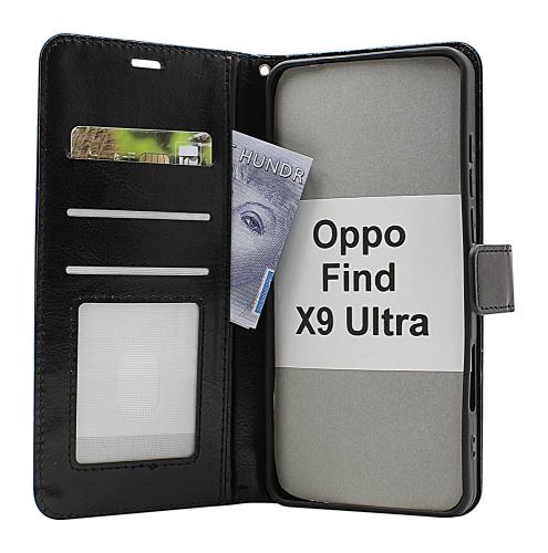CoverinCrazy Horse Oppo Find X9 Ultra Phone Wallet