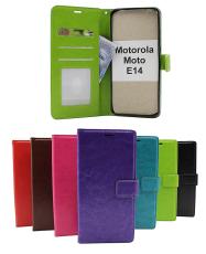 billigamobilskydd.seCrazy Horse Motorola Moto E14 Phone Wallet