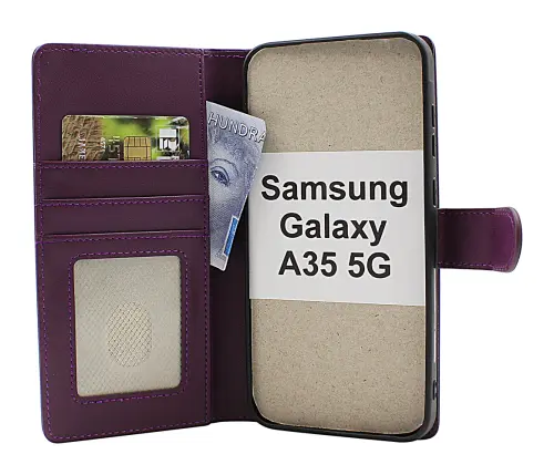 CoverinSkimblocker Magnet Wallet Samsung Galaxy A35 5G