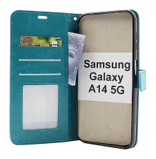 CoverinCrazy Horse Wallet Samsung Galaxy A14 4G / 5G