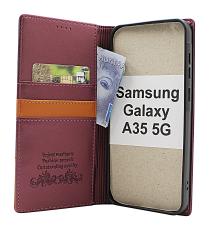 billigamobilskydd.seSamsung Galaxy A35 5G Luxury Wallet Case Slim