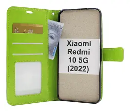 CoverinCrazy Horse Wallet Xiaomi Redmi 10 5G (2022)