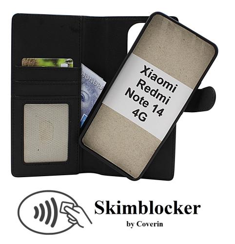 CoverinSkimblocker Xiaomi Redmi Note 14 4G Magnet Phone Wallet