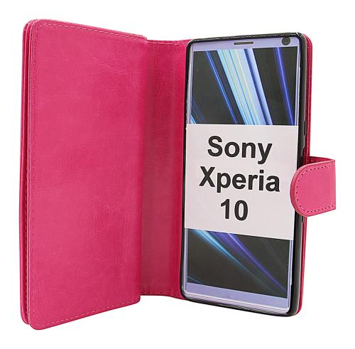 CoverinCrazy Horse XL Magnet Cover Sony Xperia 10