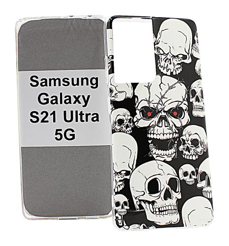 billigamobilskydd.seDesign Case TPU Samsung Galaxy S21 Ultra 5G (G998B)