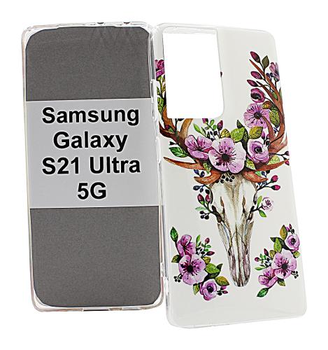 billigamobilskydd.seDesign Case TPU Samsung Galaxy S21 Ultra 5G (G998B)