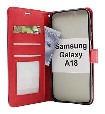 CoverinCrazy Horse Samsung Galaxy A18 LTE Phone Wallet