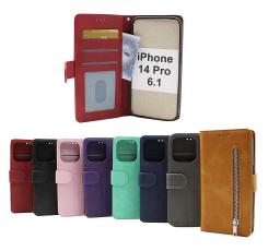 billigamobilskydd.seZipper Standcase Wallet iPhone 14 Pro (6.1)