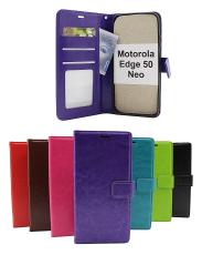 billigamobilskydd.seCrazy Horse Motorola Edge 50 Neo Phone Wallet