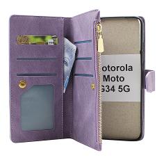 billigamobilskydd.seXL Standcase Luxury Wallet Motorola Moto G34 5G
