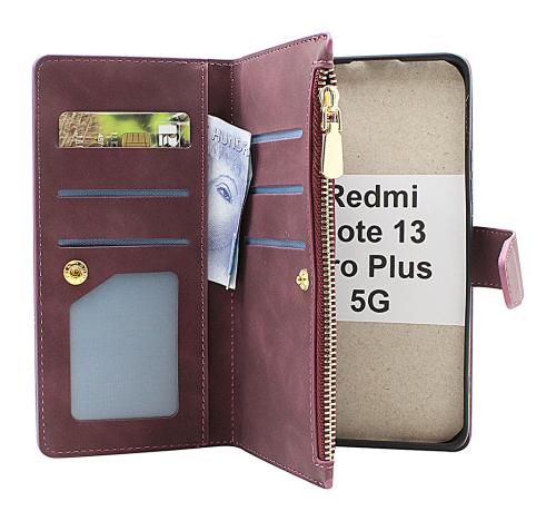 billigamobilskydd.seXL Standcase Luxury Wallet Xiaomi Redmi Note 13 Pro+ 5G