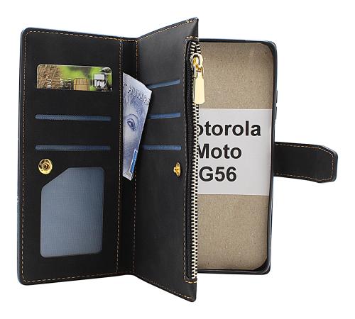 billigamobilskydd.seXL Motorola Moto G56 Luxury Wallet Case