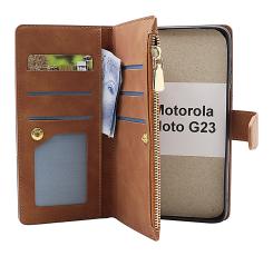 billigamobilskydd.seXL Standcase Luxury Wallet Motorola Moto G23