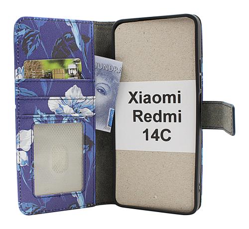 CoverinSkimblocker Xiaomi Redmi 14C Phone Wallet Design