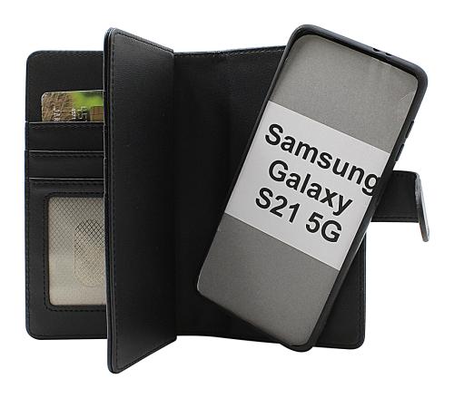 CoverinSkimblocker Samsung Galaxy S21 5G XL Magnet Phone Wallet