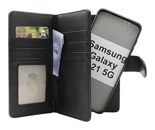 CoverinSkimblocker Samsung Galaxy S21 5G XL Magnet Phone Wallet