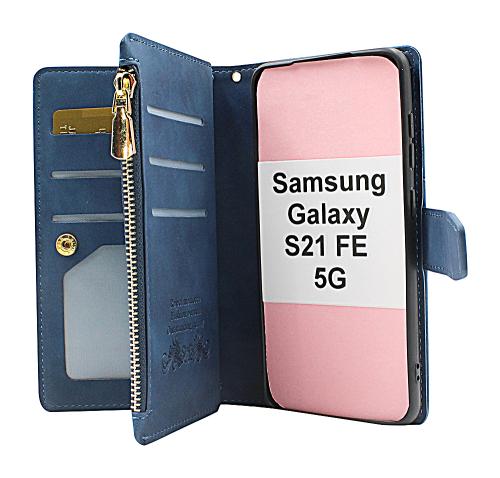 billigamobilskydd.seXL Standcase Lyxfodral Samsung Galaxy S21 FE 5G (SM-G990B)