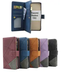 CoverinXL Xiaomi Redmi 15C Luxury Wallet Case