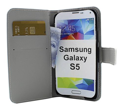 billigamobilskydd.seStandcase Designwallet Samsung Galaxy S5 (SM-G900)