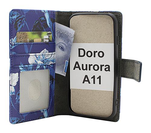 CoverinSkimblocker Doro Aurora A11 Phone Wallet Design