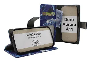 CoverinSkimblocker Doro Aurora A11 Phone Wallet Design