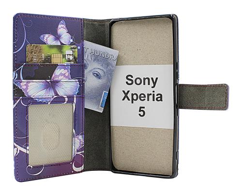 CoverinSkimblocker Sony Xperia 5 Phone Wallet Design