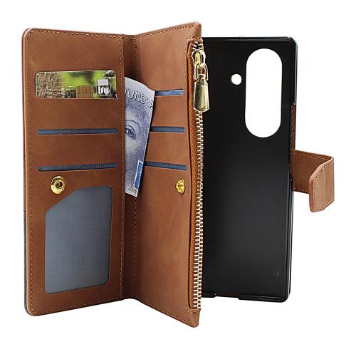 billigamobilskydd.seXL Samsung Galaxy Z Fold7 Luxury Wallet Case