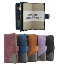 billigamobilskydd.seXL Samsung Galaxy Z Fold7 Luxury Wallet Case