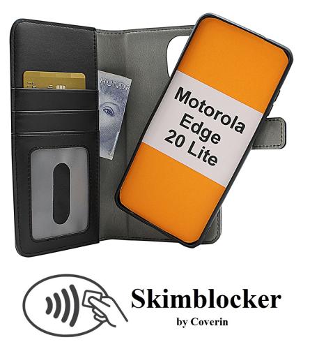 CoverinSkimblocker Magnet Wallet Motorola Edge 20 Lite