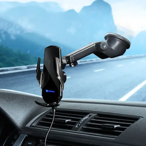 billigamobilskydd.seUniversal car holder with wireless charging