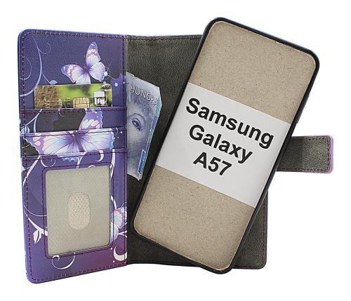CoverinSkimblocker Samsung Galaxy A57 5G Magnet Phone Wallet Design