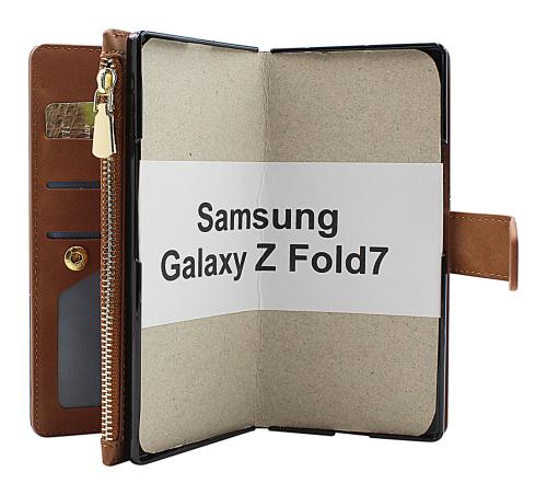 billigamobilskydd.seXL Samsung Galaxy Z Fold7 Luxury Wallet Case