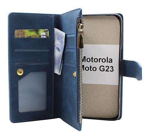 billigamobilskydd.seXL Standcase Luxury Wallet Motorola Moto G23